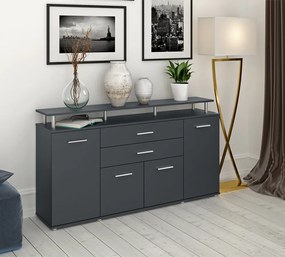 HANOLA szekrény, grafit