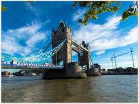 Poszterek 40x30 Tower Bridge az éggel