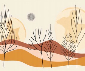 Poszter 60x50cm Tépett sivatag