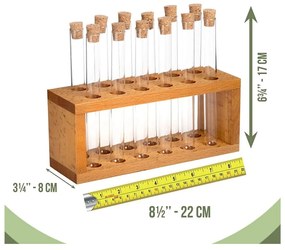 Fűszertartó készlet 12 db-os állvánnyal – Hermia