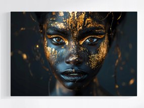 Canvas VĂĄszonkĂ©p PortrĂ© Arany Arc Misztikus NĆ MƱvĂ©szet 60x40