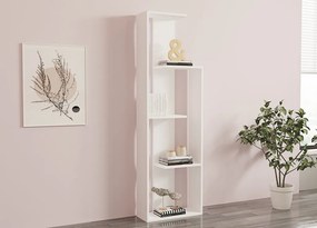 Wand könyvespolc, fehér, 50 cm