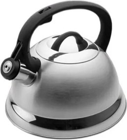 Hagyományos acél vízforraló síppal 2,5 L Indukciós Gáz Edenberg 1611