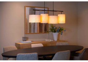 Lucide 45409/04/38 - Csillár zsinóron MAYA 4xE27/40W/230V krémes