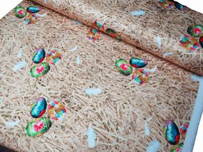 Mg Tk Húsvéti Asztalterítő Széna R001 160cm