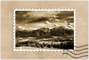 Poszterek 60x40 Tátra Lengyel hegyek Kilátás