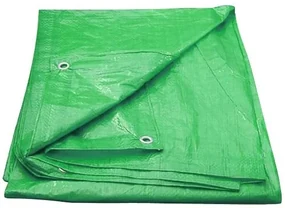 Takaróponyva szemekkel 3 x 4 m 100 g/m2, zöld