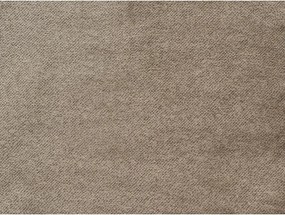 Szürkésbarna bársony sarokkanapé (bal oldali-heverő résszel) Sierra – Bobochic Paris