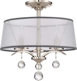Quoizel WHITNEY QZ-WHITNEY-SF Plafonlámpa 3x40W/E14