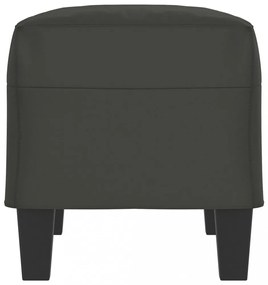 sötétszürke mikroszálas szövet pad 70 x 35 x 41 cm