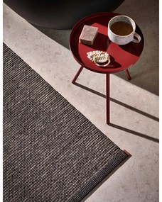 Sötétbarna kültéri-beltéri szőnyeg 70x90 cm Sam Black Walnut – Pappelina