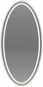 Frida homokfúvott tükör Led háttérvilágítással II 50x100