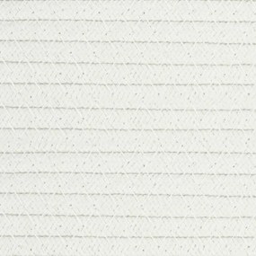bézs-fehér pamut szennyeskosár Ø60 x 36 cm