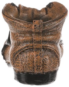Cipő virágtartó, 21 x 11 x 11 cm, polirezin
