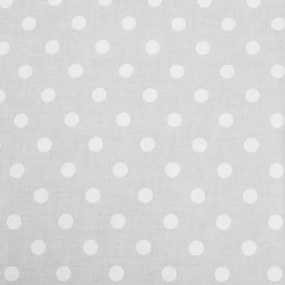 Klasszikus megkötős pólya New Baby szürke pöttyös