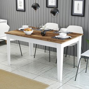 Étkező asztal Milan 520 - Walnut, White