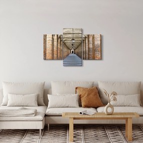 Kép - Folyosó, 3D (90x60 cm)