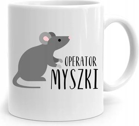 Bögre Informatika Programozó Egér Operátor nyomtatott fényképpel