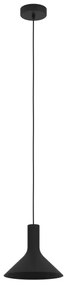Eglo 390218 - Csillár zsinóron MORESCANA 1xE27/28W/230V fekete