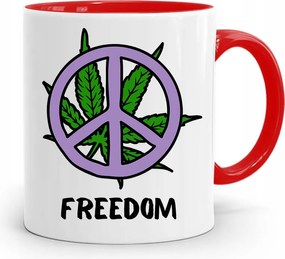 Dohányosoknak 420 Cbd Bögre Piros Ajándék fényképes nyomtatással