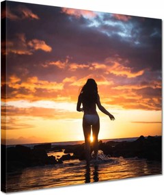 Festmények 30x30 Kilátás Tájkép