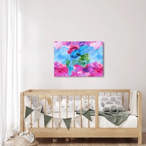 Kép - Színes hullámok (70x50 cm)