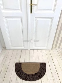 Kültéri Lábtörlő fekete apró mintás 45x70cm