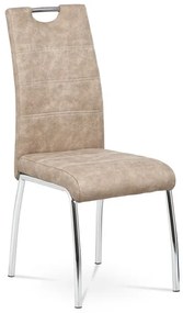 Bézs Vintage Szövet Étkezőszék. HC-486 CRM3