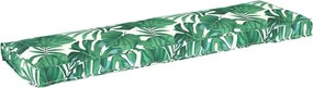 vidaXL Párna Levél Levél mintázat 140 x 40 x 8 cm Oxford Szövet