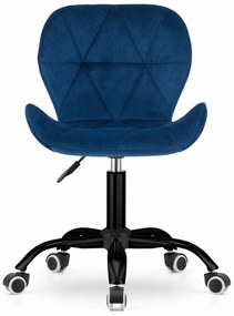NOTO VELVET sötétkék irodai szék