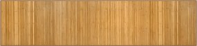 vidaXL négyszögletű természetes bambusz szőnyeg 70 x 300 cm