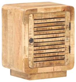 nyers mangófa éjjeliszekrény 40 x 30 x 50 cm