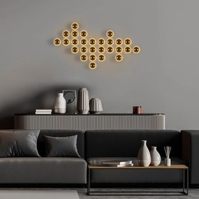 Bronzszínű fali lámpa ø 12 cm Fungal – Opviq lights