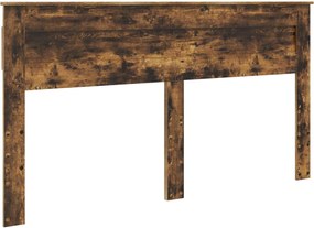 vidaXL Fejtámla Füstölt tölgy 180 cm Faanyag