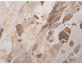 Tárolóasztal márvány dekoros asztallappal 50x75 cm Organic – Leitmotiv