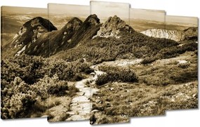 Képek 100x60 Tátra Lengyel hegyek Kilátás