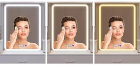 California fésülködő asztal, fehér