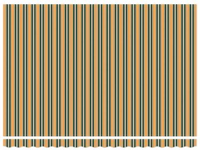 Automatikus Behúzható Napellenző LED zöld és sárga 450x300 cm