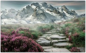 Fotótapéták 520x318 Hegyi kilátás Tájkép Köd