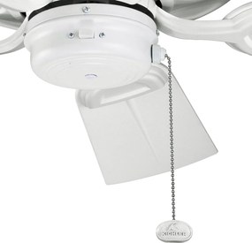 Kichler modern mennyezeti ventilátor kevlar matt fehér elsklf-kevlar-42-wht IP44