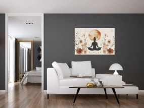 Kép - Narancssárga jóga (90x60 cm)