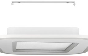 Eglo 901234 - LED Dimmelhető mennyezeti lámpa MACCHIONI LED/20W/230V fehér + + távirányító
