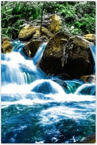 Poszterek 60x90 Hegyi vízesés