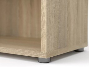 Natúr színű moduláris könyvespolc tölgyfa dekorral 89x113 cm Prima – Tvilum