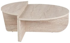 Dohányzóasztal Orion - Travertine