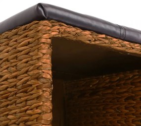 barna tengerifű pad 2 kosárral 71 x 40 x 42 cm