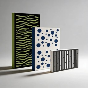 Varnour diffúzor előlapos akusztikus panel - 104x64x11cm