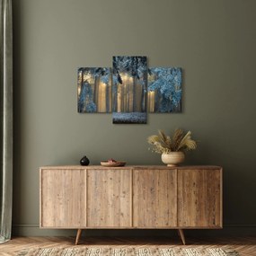 A havas erdő képe (90x60 cm)