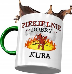 Zöld Bögre Jakab Kuba Férj Kolléga Ajándék Nyomtatott Fotóval