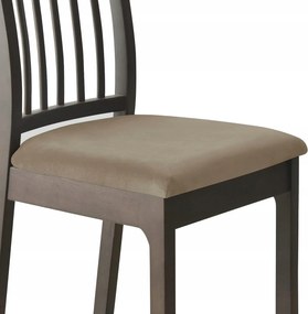 Rugalmas üléshuzat szék velúr univerzális barna